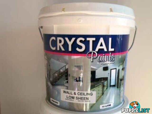 ANTIQUE WHITE PAINT WALL & CEILING LOW SHEEN, 10 LT QLD MADE