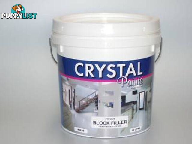 BLOCK FILLER SEALER - MASONRY PRIMER 10 LITRE AUSSIE MADE WHITE