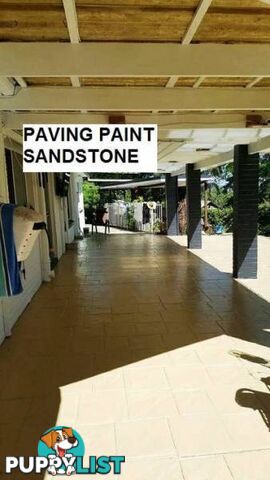 PAVING PAINT 10 LITRE EXTERIOR INTERIOR EXTRA TOUGH FINISH