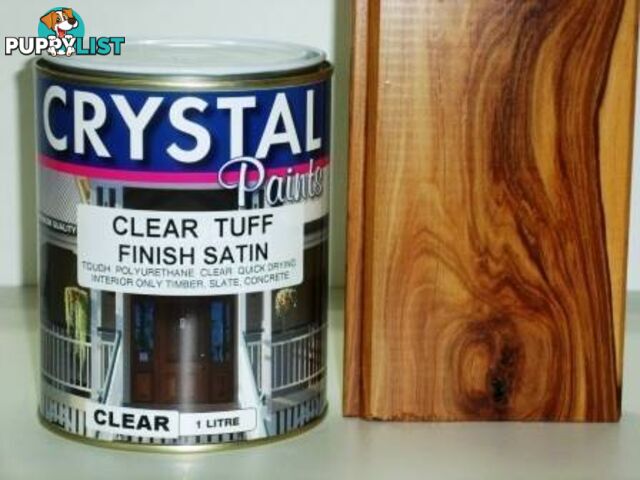 FURNITURE CLEAR SATIN 1 LITRE QUICK DRYING POLYURETHANE