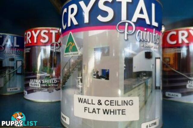 PAINT UNDERCOAT WATER BASED 4 LITRE WHITE AUSTRALIAN MADE