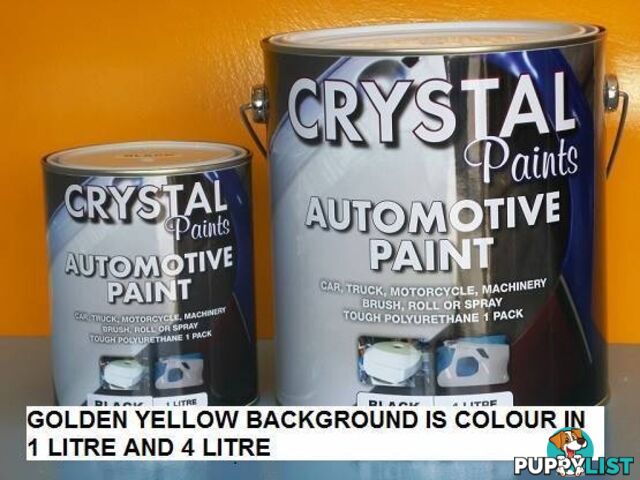 TRUCK AND AUTO ENAMEL WHITE 4 LITRE CAN BE BRUSHED