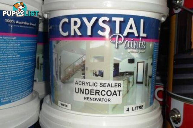 ACRYLIC SEALER UNDERCOAT RENOVATOR 4 LITRE WATER BASED