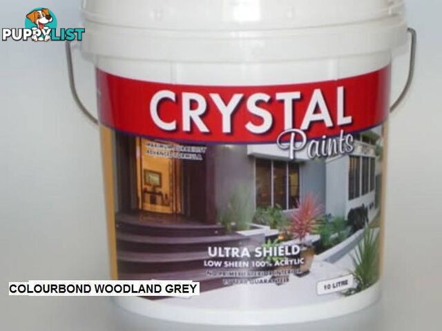 COLOURBOND PAINT COLOURS 10 LITRE EXTERIOR INTERIOR