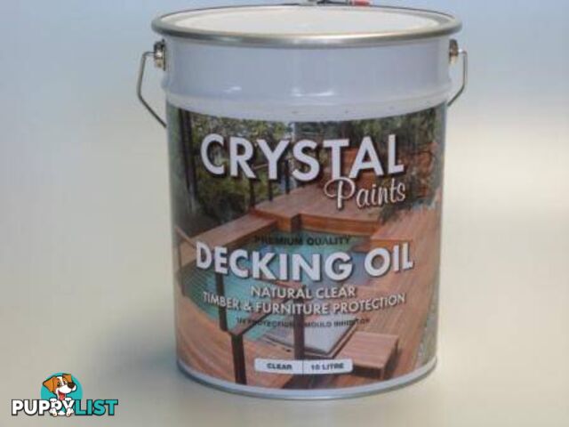 DECKING OIL NATURAL 10 LITRE PREMIUM AUSTRALIAN MADE