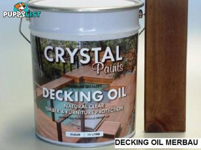 MERBAU DECKING OIL 10 LITRE AUSTRALIAN MADE PREMIUM GRADE