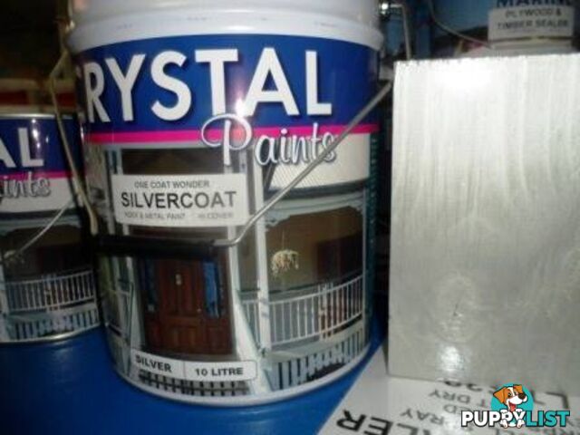 ROOF SILVER PAINT AND STEEL 10 LITRE PREMIUM AUSTRALIAN MADE