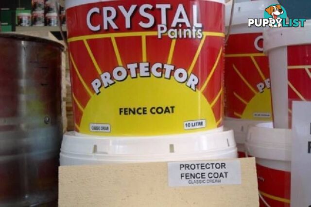 CLASSIC CREAM COLOURBOND 10 LITRE FENCE PAINT WATER BASED