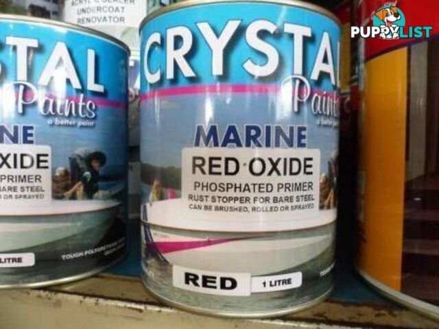 MARINE RED OXIDE PHOSPHATED PRIMER 1 LITRE FOR BARE STEEL