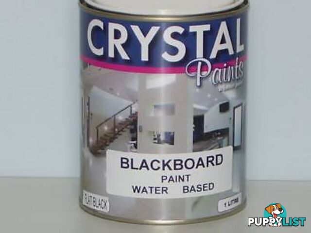 BLACKBOARD PAINT 500ML CAN WATERBASED BRUSH ROLL SPRAY