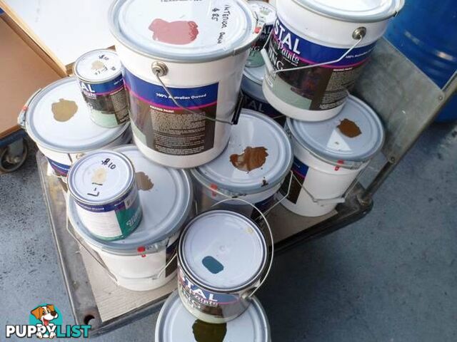 GARAGE, SHOWROOM, CONCRETE FLOOR PAINT 10 LT VARIOUS COLOURS,