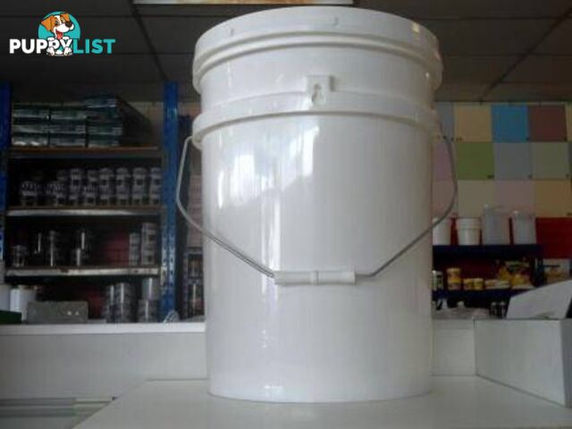 BUCKET STORAGE 20 LT HEAVY DUTY PLASTIC CAN STACK RESEALABLE