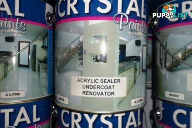 ACRYLIC SEALER PREMIUM UNDERCOAT RENOVATOR 4 LITRE WATER BASED