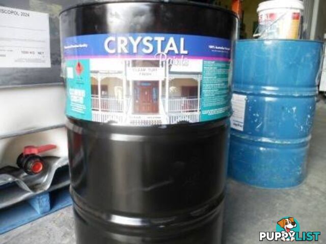 FLOORING CLEAR 200 LITRE DRUM 1 PACK POLYURETHANE , TIMBER ,SLATE