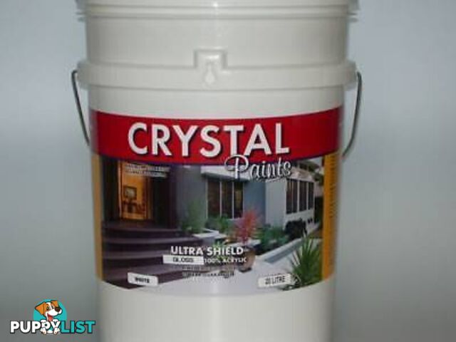 ACRYLIC GLOSS PAINT 30 X 20 LITRES ULTRA PREMIUM WHITE