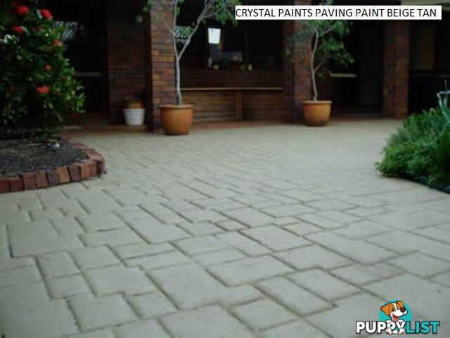 DRIVEWAY PAVING PAINT 10 LT EXTERIOR TOUGH WEARING EASY TO USE