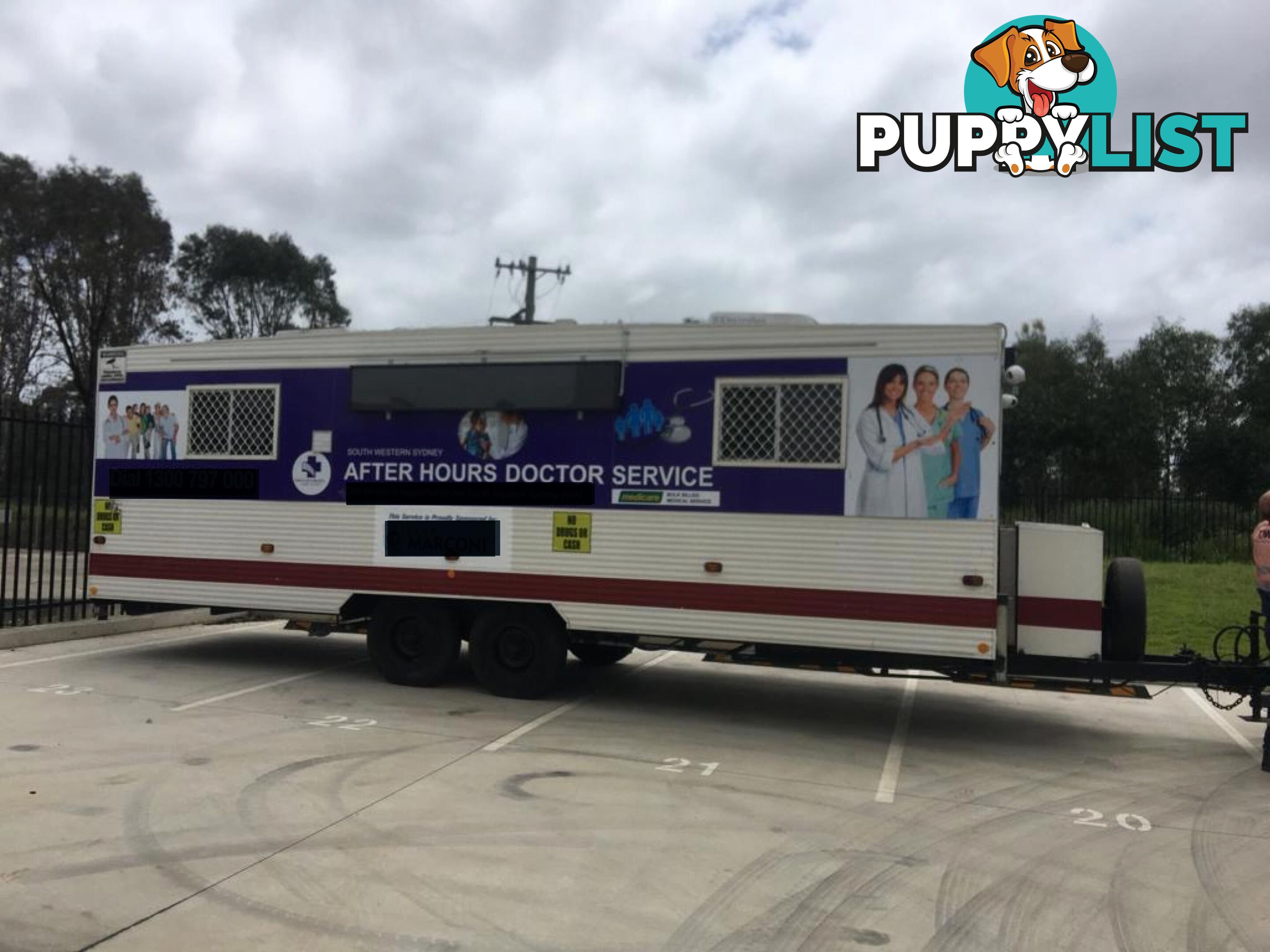 Mobile GP Medical & Healthcare Clinic/Trailer