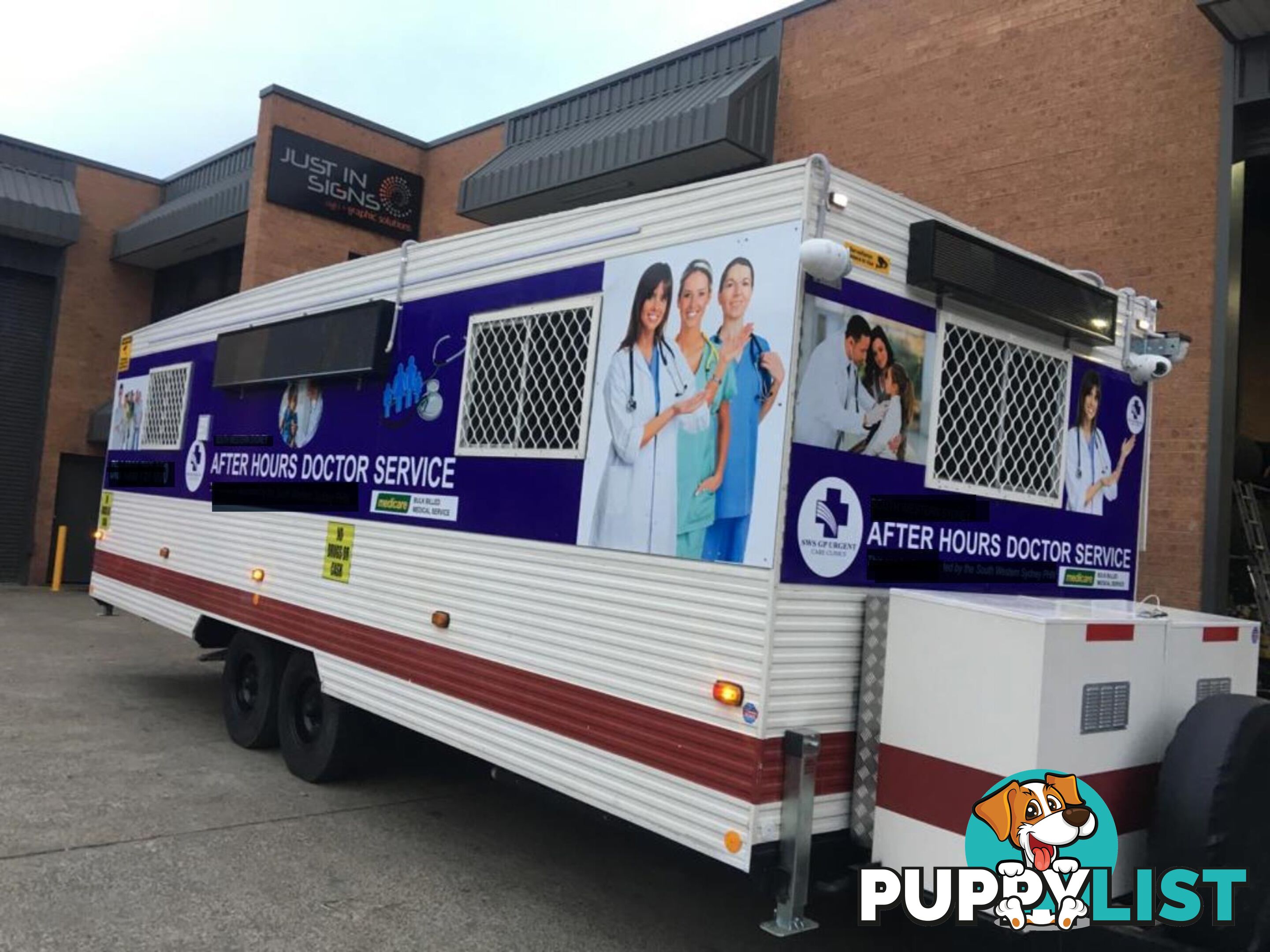 Mobile GP Medical & Healthcare Clinic/Trailer