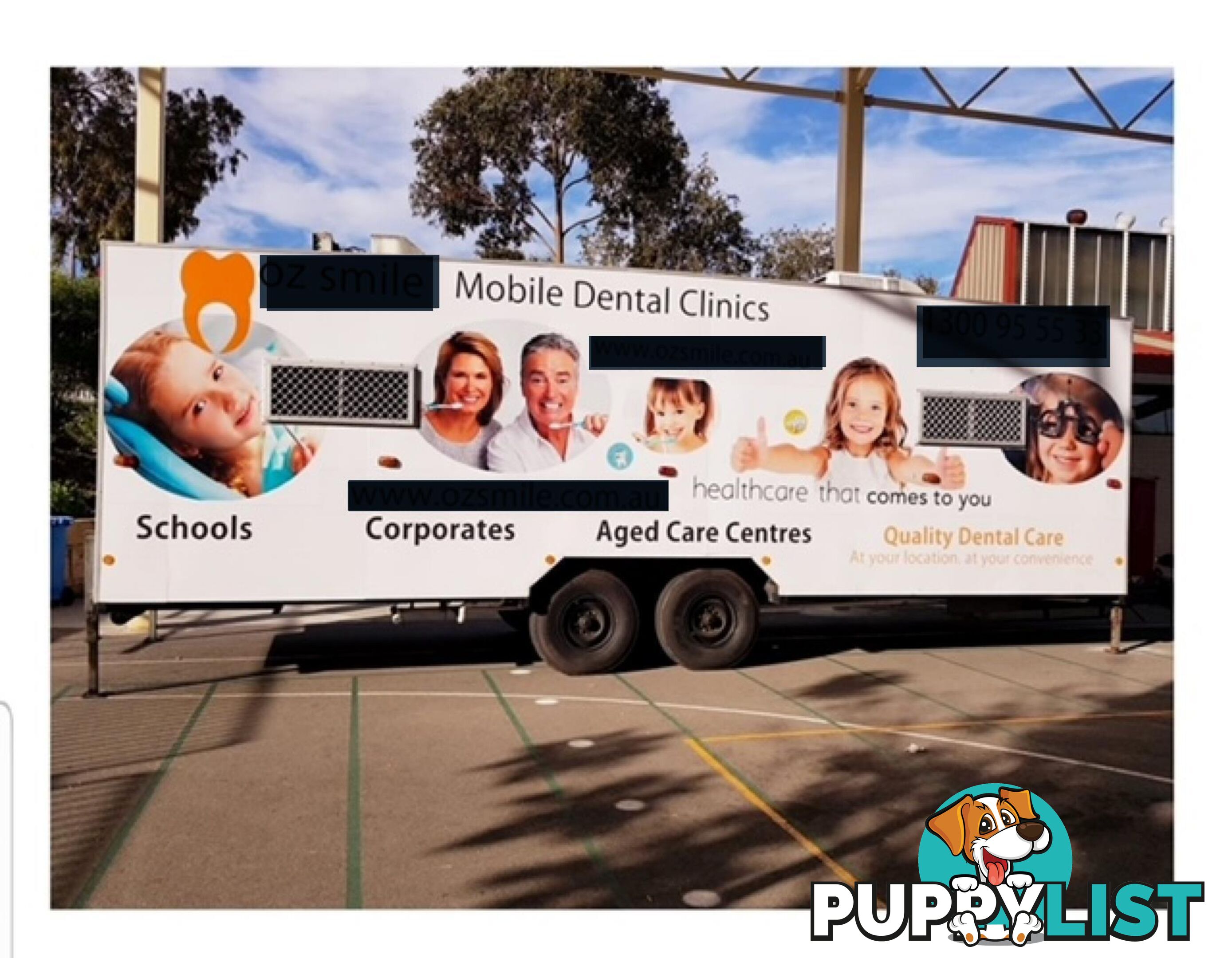 Mobile Twin-Surgery Dental Clinic/Trailer