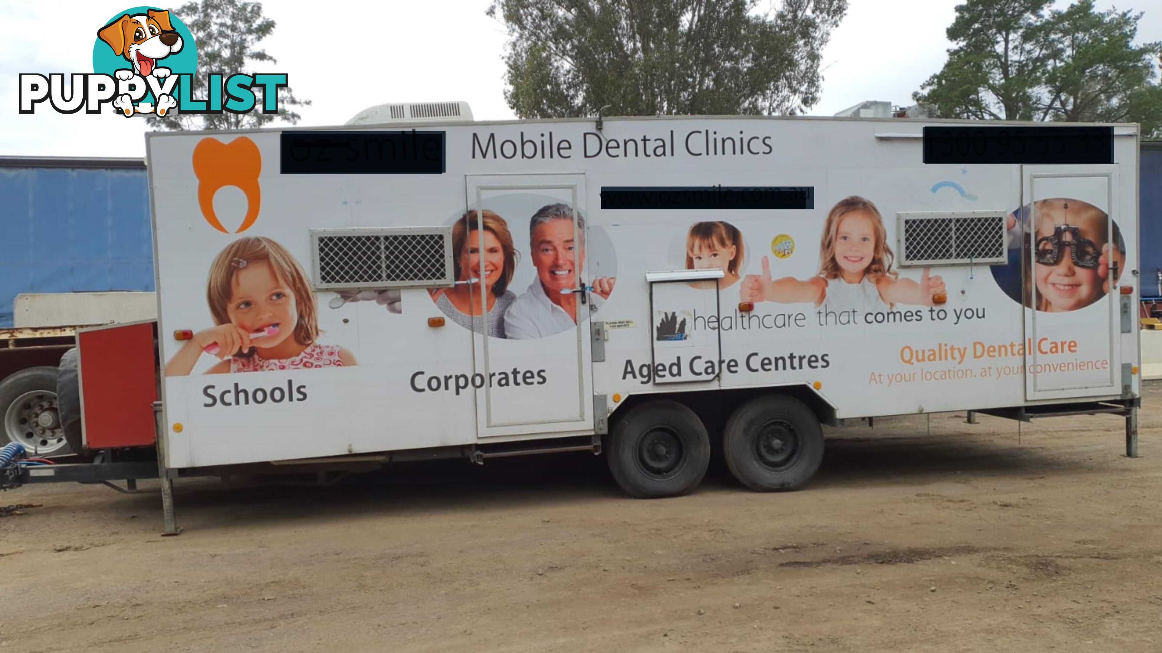 Mobile Twin-Surgery Dental Clinic/Trailer