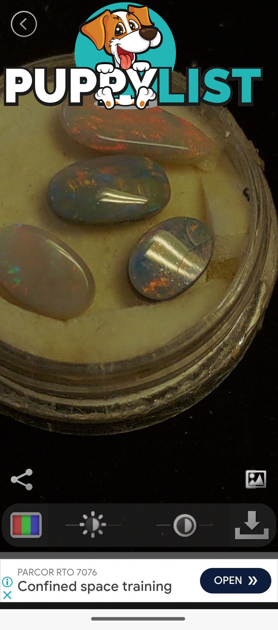 Stunning opals