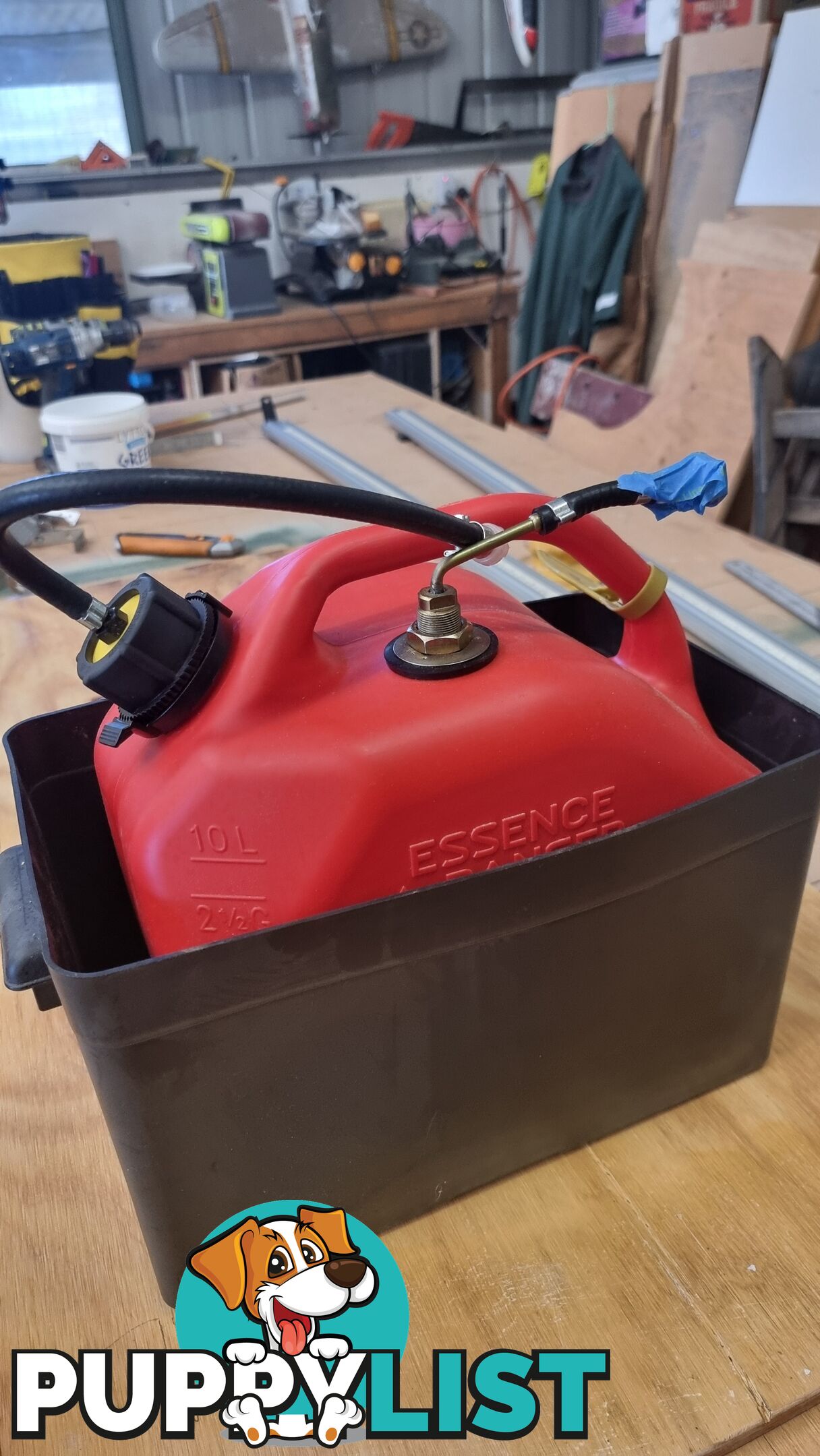 Desil Fuel tank for desil heater