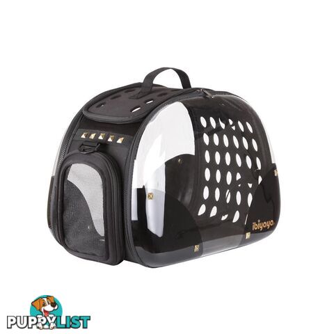 Ibiyaya Transparent Hardcase Pet Carrier - Hard Rock - FC1220-HR