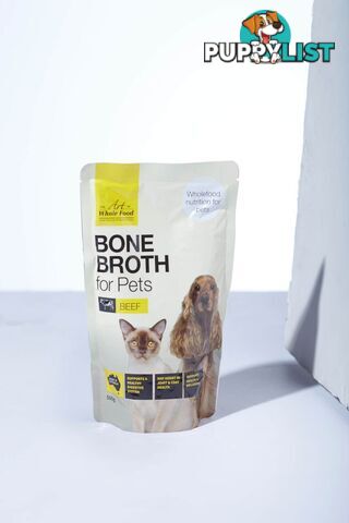 Art of Whole Food Beef Bone Broth for Pets 500g - AWF02