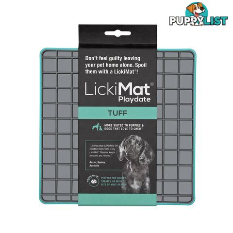 LickiMatÂ® Tuffâ„¢ Playdateâ„¢ - Turquoise - LM9010