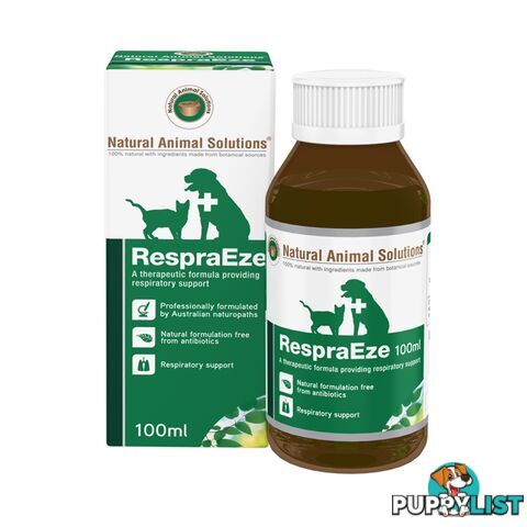 Natural Animal Solutions - Respraeze 100ml - NASM2020