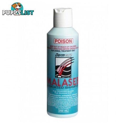 Malaseb Chlorhexidine Miconazole Pet Shampoo - 250ml - 1880257