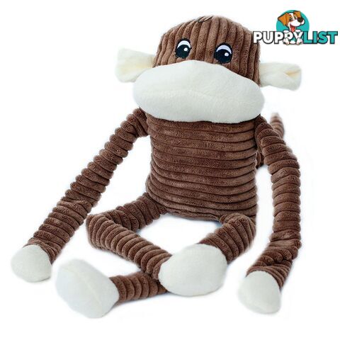 Zippy Paws Spencer the Crinkle Monkey - Brown (Extra Large) - ZP136