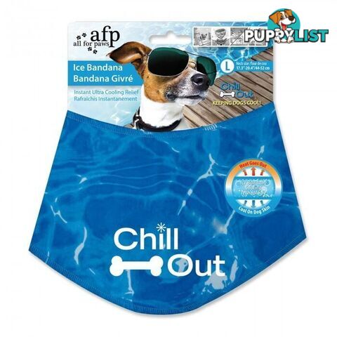 All For Paws Chill Out Dog Bandana - AFP8013