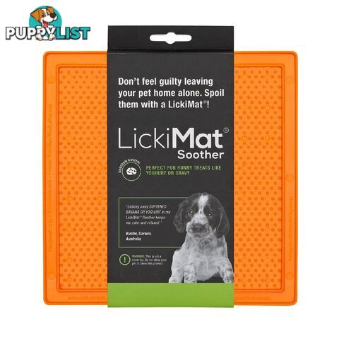 LickiMatÂ® Classic Sootherâ„¢ - Orange - LM9002O