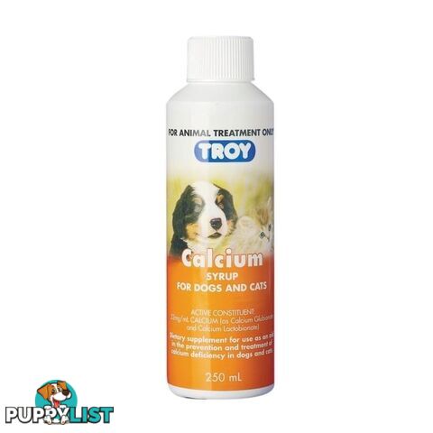 Troy Calcium Syrup 250mL - 2096534