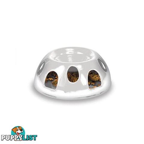 Smartcat Ceramic Tiger Diner - White - 2005W