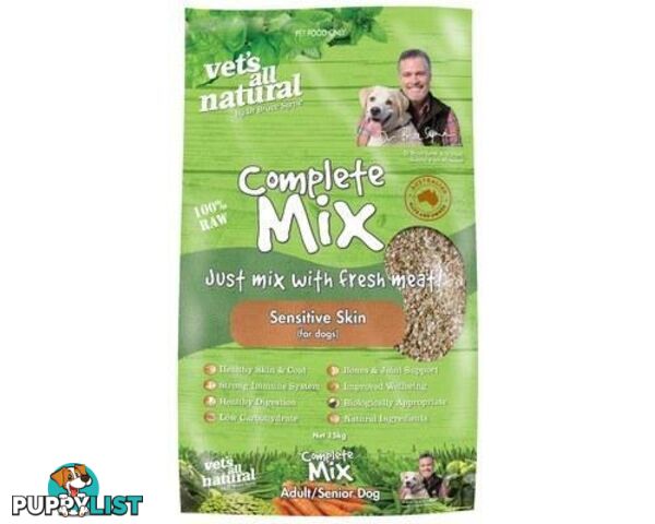 Vets All Natural Complete Mix Sensitive Skin - 15kg - V2149