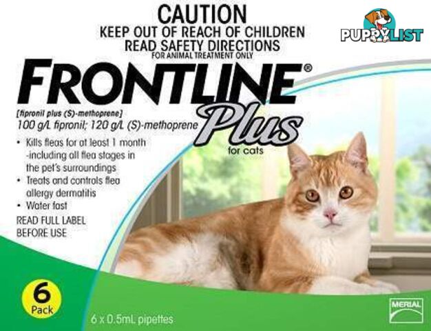 Frontline Plus for Cats - 3 Pack - 1891327