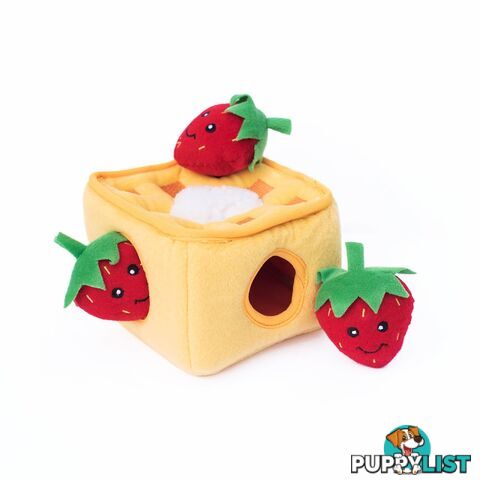 Zippy Paws Zippy Burrow - Strawberry Waffles - ZP879