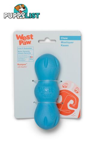 West Paw Rumpus Small Aqua Blue - ZG080AQA