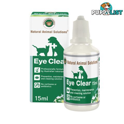 Natural Animal Solutions - Eye Clear 15ml - NASM2014