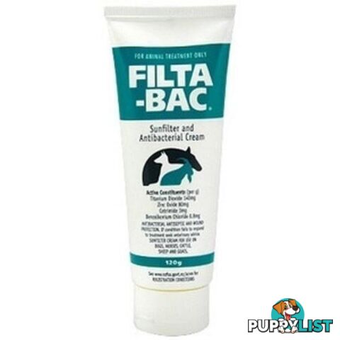 Filta-Bac Antibacterial Sunscreen - 120 grams - 1978798