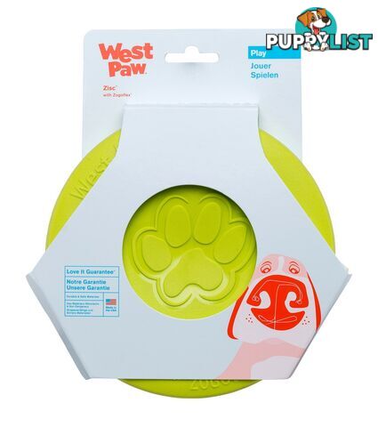 West Paw Zisc Flyer Small - Green - ZG030GRN