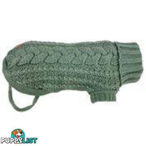 Huskimo Frenchknit Jumper - 52.5cm - Eucalyptus - HJFR52EU