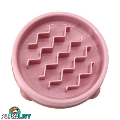 Outward Hound Fun Feeder Slo-Bowl Small/Tiny Pink - OH-69754