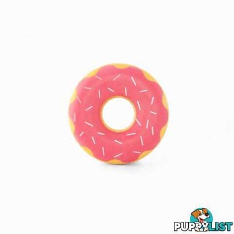 Zippy Paws ZippyTuff Donutz - Strawberry - ZP432