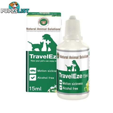 Natural Animal Solutions - Traveleze 15ml - NASM2024