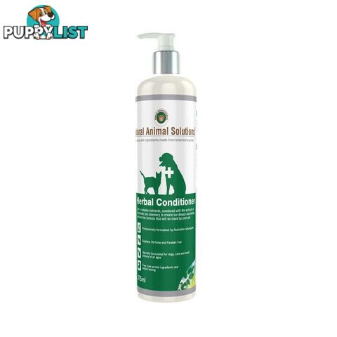 Natural Animal Solutions - Herbal Conditioner  375ml - NASG4008