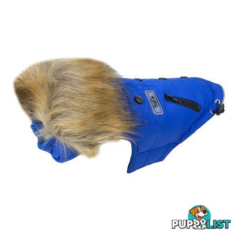 Huskimo Everest Coat - 27cm - Blue - HCEV27RB