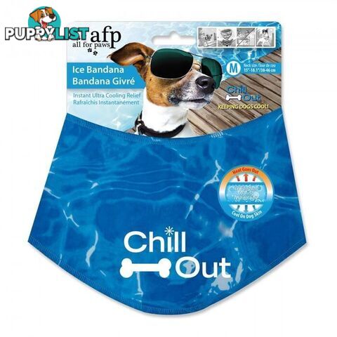 All For Paws Chill Out Dog Bandana - AFP8012